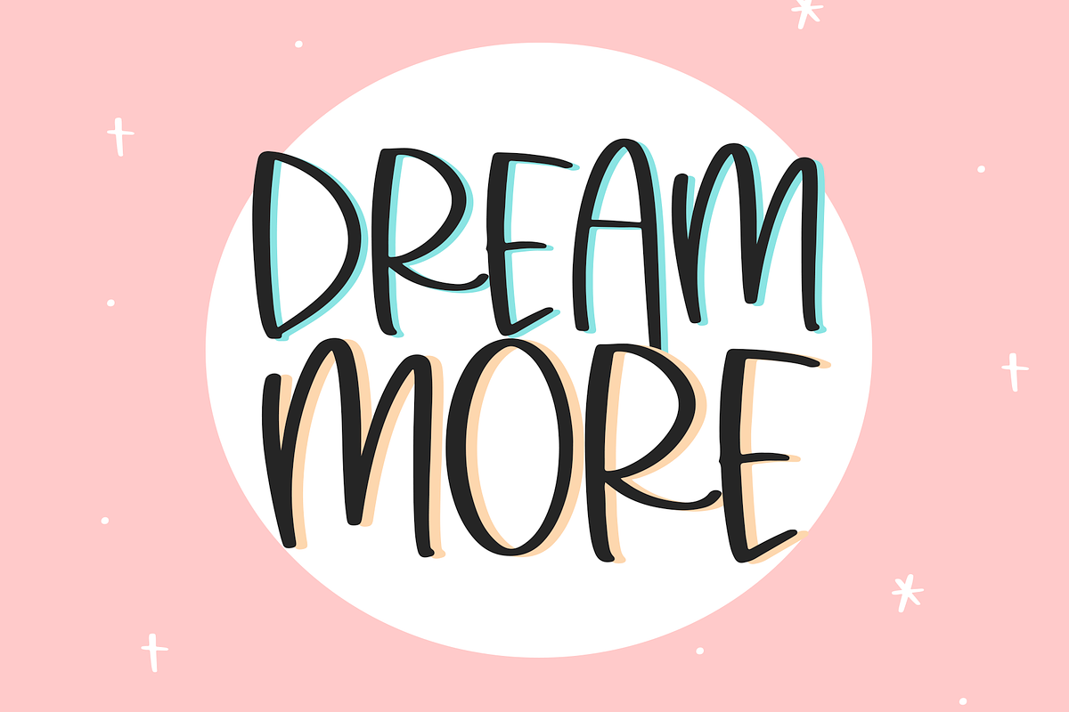 Possibly | Quirky Handwritten Font, a Font by KA Designs (Photo 8 of 9)