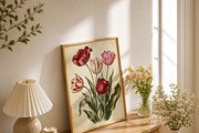 Vintage Tulip Botanical Wall Art, a Decorative Illustration by elfy creative (Thumbnail 5 of 5)