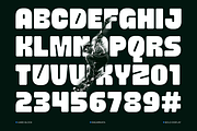 Hard Block – Bold Chunky Round Font, a Sans Serif Font by RagamKata (Thumbnail 7 of 10)