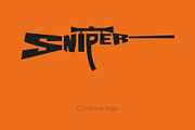 Sniper Vector Logo Design, a Templates & Theme by Design4u_786 (Thumbnail 6 of 8)