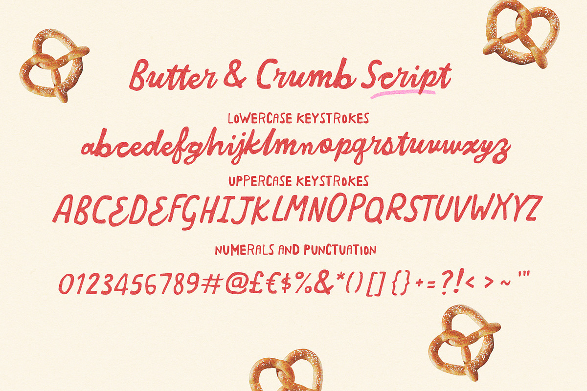 Butter And Crumb Font Duo, a Handwritten Font by Nicky Laatz (Photo 19 of 19)