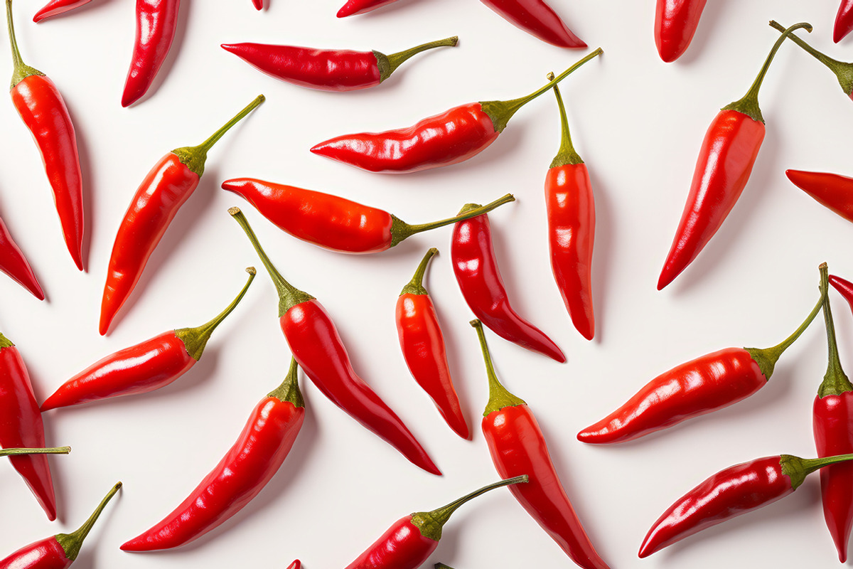 Chili pepper patterns - 32 images, a Food Illustration by Handmadefont (Photo 5 of 11)