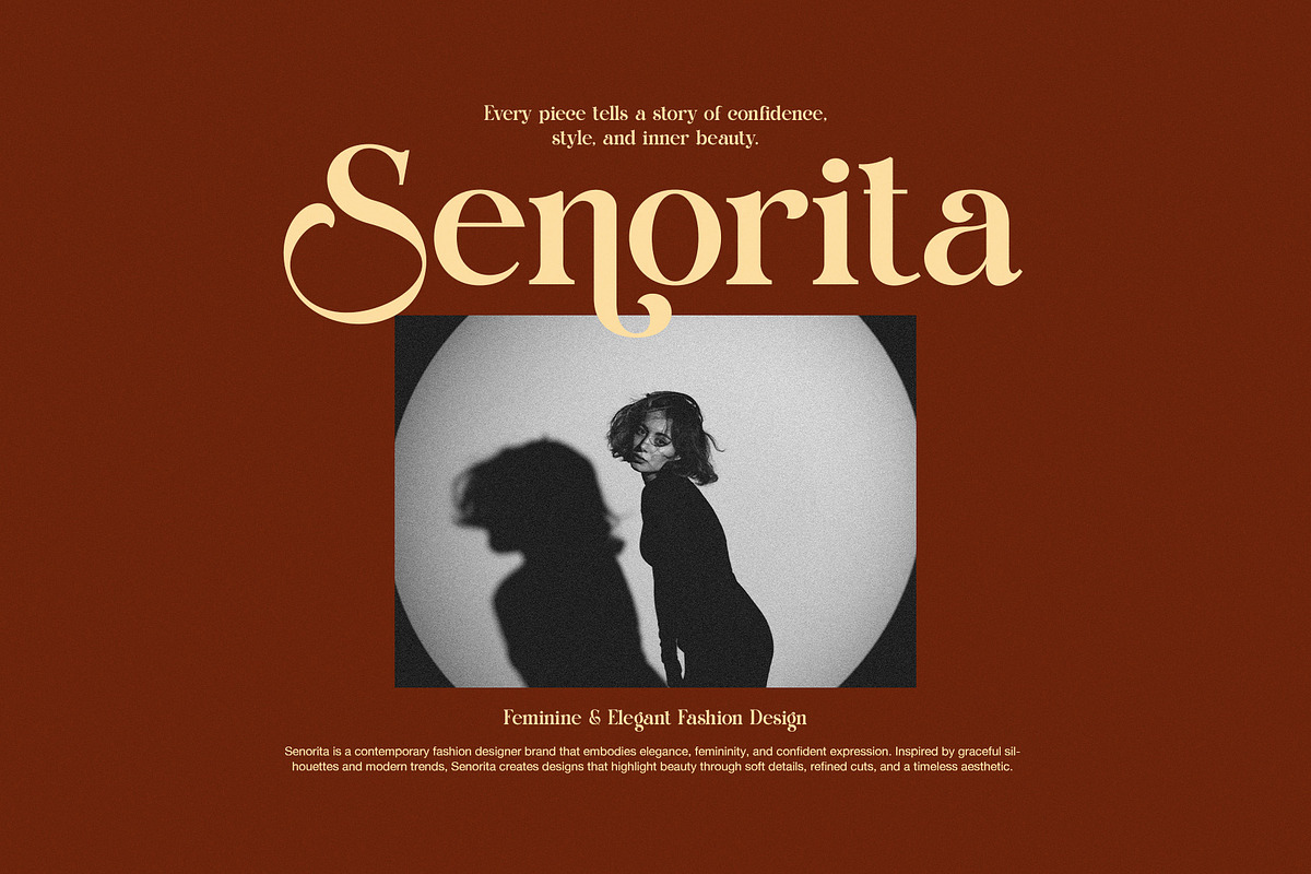 Rawon Elegant Serif Font, a Serif Font by Graphicxell (Photo 4 of 8)
