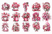 Whimsical Spring Clipart, an Illustration by Libby Wishes (Thumbnail 5 of 5)