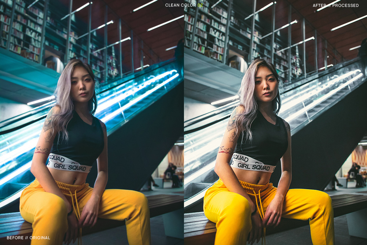 12 Clean Color Presets for Lightroom preview 4
