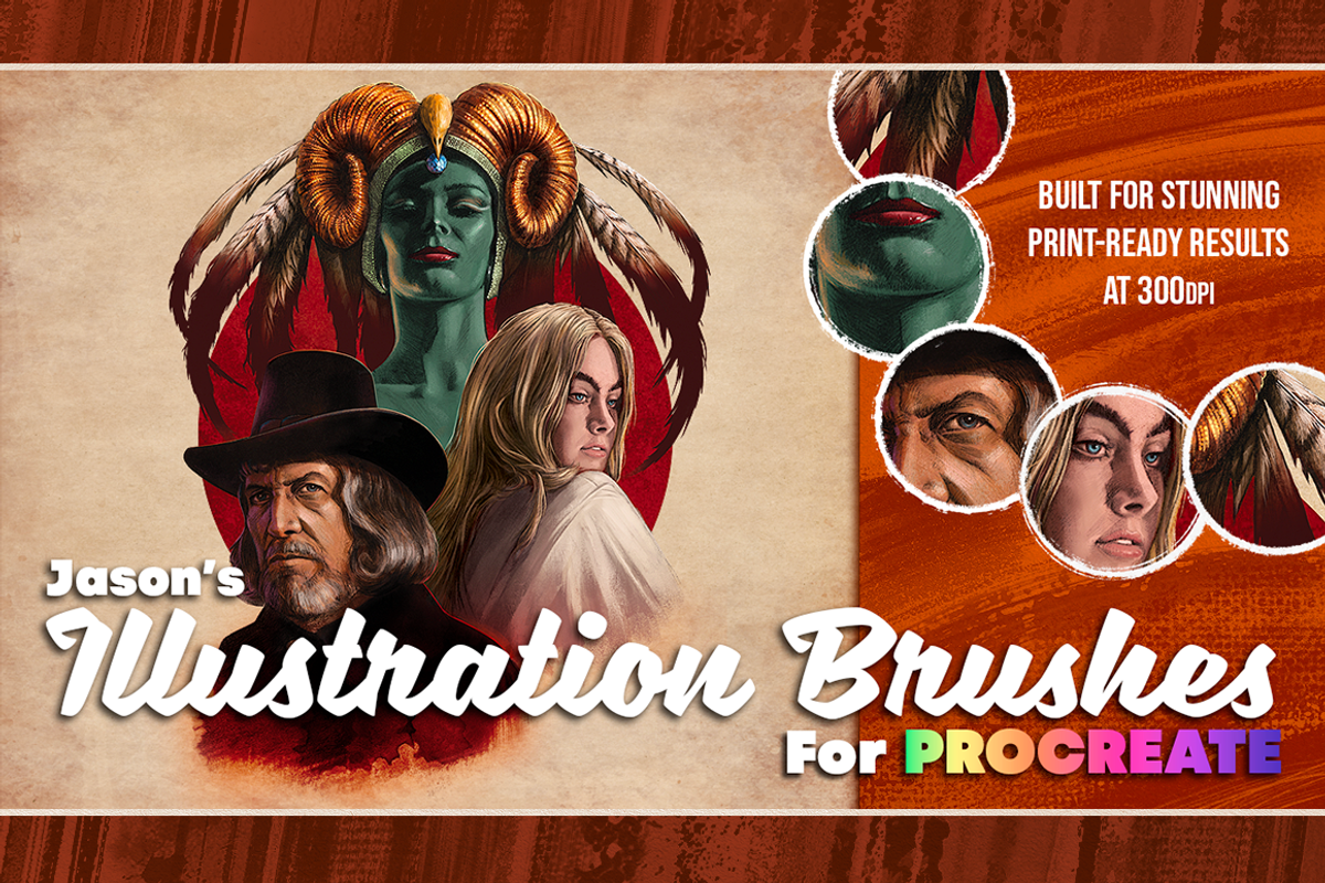 Jason's 2025 Procreate Brushes, a Brush Add-On by Jasons Brushes (Photo 2 of 5)