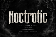 Noctrotic, a Blackletter Font by Wow Magic (Thumbnail 1 of 5)