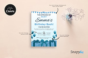 Bluey Birthday Invitation Canva Temp, an Invitation Template by Snapybiz (Thumbnail 2 of 10)