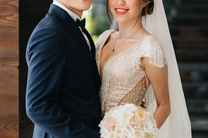 first meeting of the bride and groom