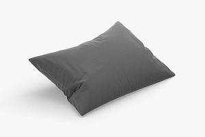 Rectangular Bed Pillow 3D Model