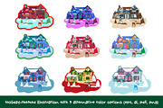 Holiday Season Vector Set, a Seasonal Illustration by Irmak Akçadoğan (Thumbnail 4 of 8)