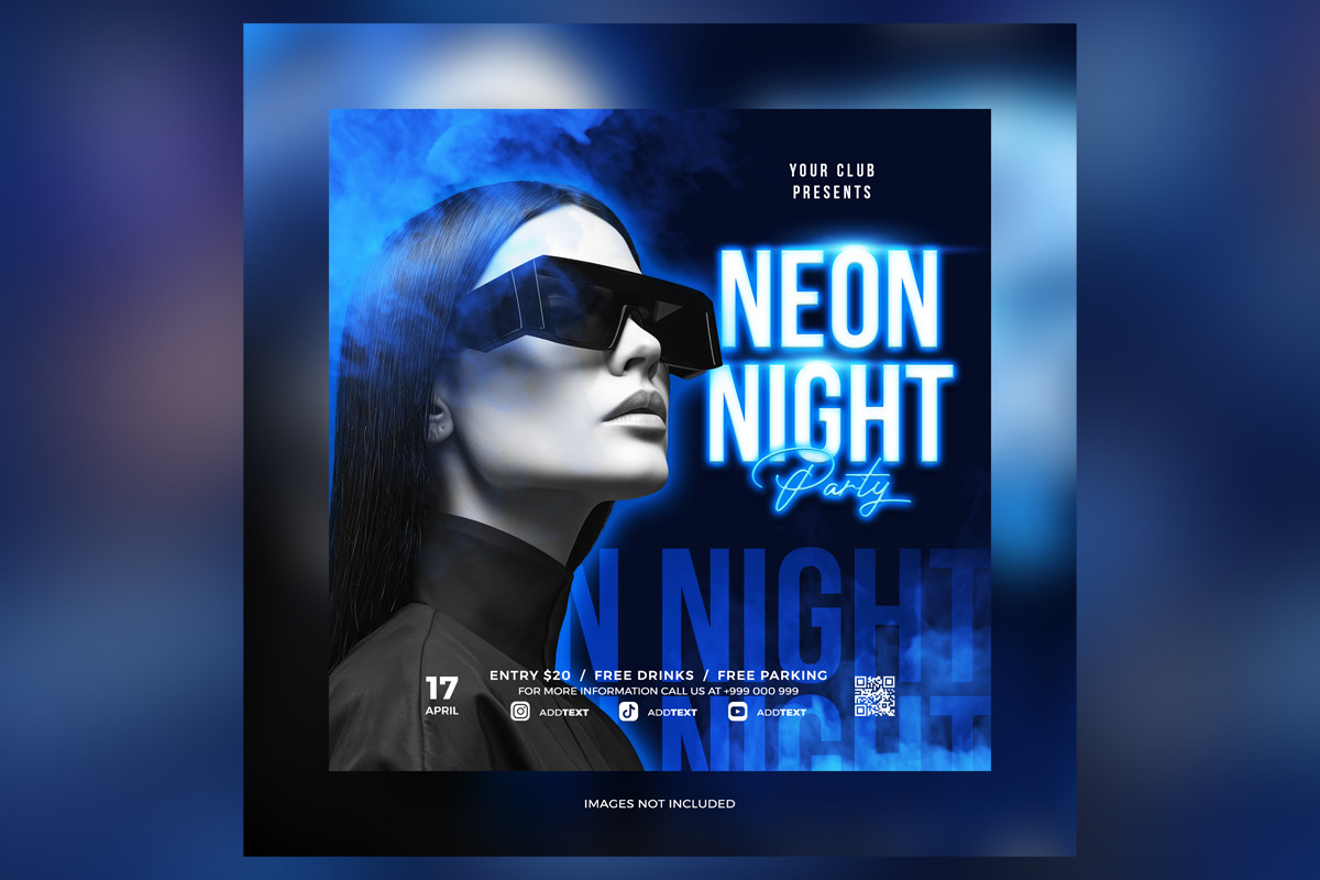 Party Social and Flyers Templates, a Flyer Template by iHemalaya (Photo 5 of 5)