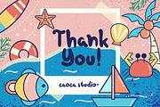 Pink Beach, a Font by caocastudio (Thumbnail 6 of 6)