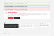 Reddy Flat Website UI, an UI Kit Template by Midnize Studio (Thumbnail 5 of 5)