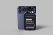 iPhone 17 Pro Mockup, an iPhone Mockup by Symie Design (Thumbnail 3 of 4)