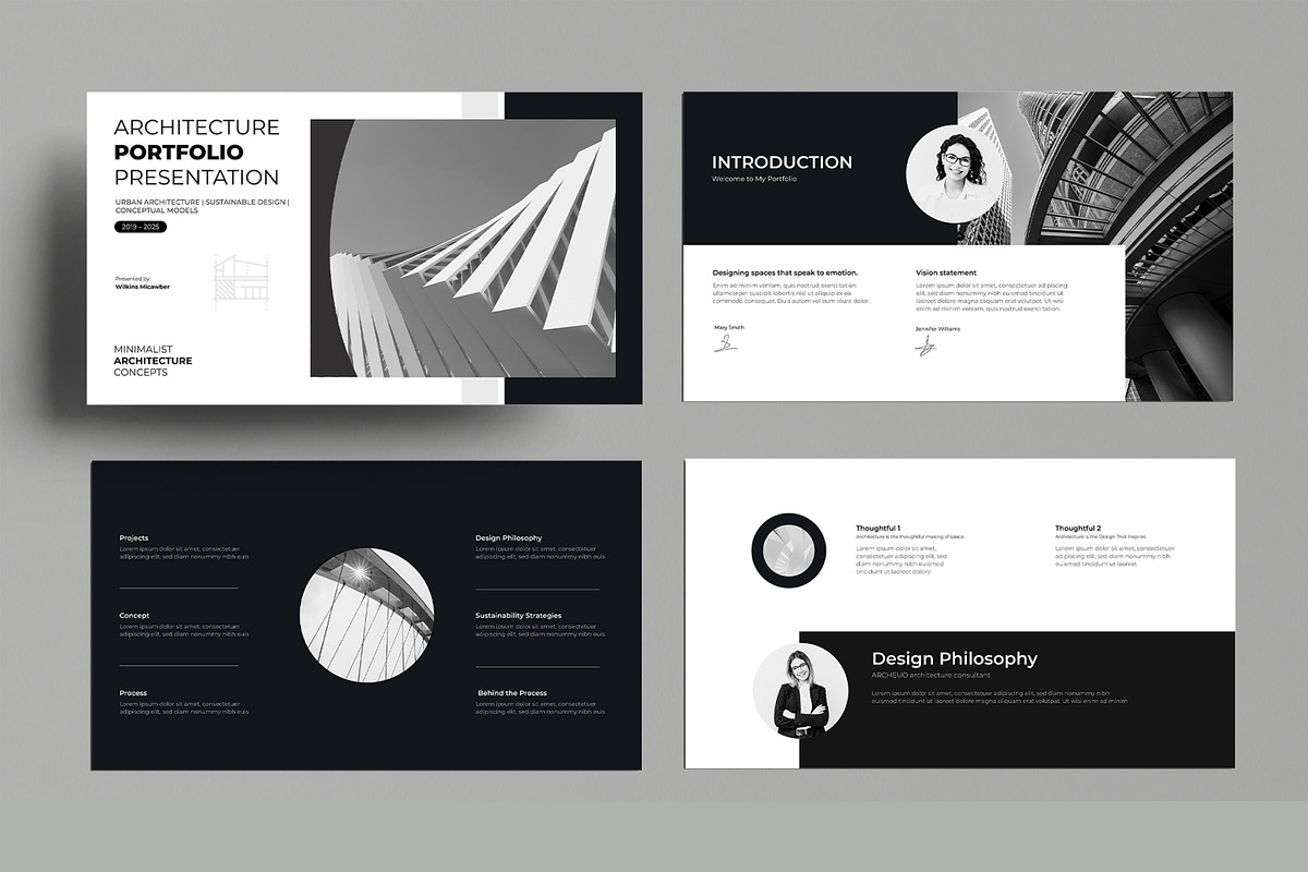 Architecture Portfolio Presentation, a Presentation Template by MightyDesign (Photo 2 of 9)