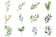 Watercolor Minimal Botanical, an Illustration by Design Market (Thumbnail 3 of 3)