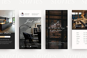 Luxury Real Estate templates, a Social Media Template by LiliesandBerries (Thumbnail 9 of 10)