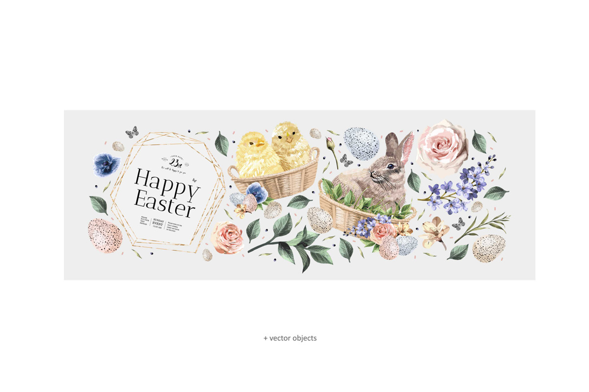 Happy Easter, an Animal Illustration by Ardea-studio (Photo 2 of 2)
