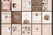 Skincare Instagram Template Canva, a Social Media Template by Deepa Template Studio (Thumbnail 6 of 15)