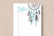 Notes Planner - Personal Size, a Stationery Template by Stick with Sam (Thumbnail 2 of 2)