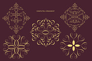Graphitel Script + Ornaments, a Script Font by Typehill (Thumbnail 13 of 15)