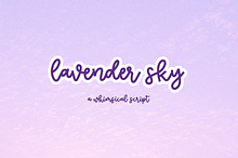 Lavender Sky Script