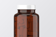 Vitamin & Supplement Bottle Mockup, a Cups & Container Mockup by Mockupdaddy (Thumbnail 11 of 28)