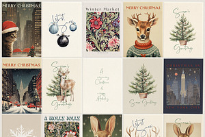 Retro Christmas Prints & Cards