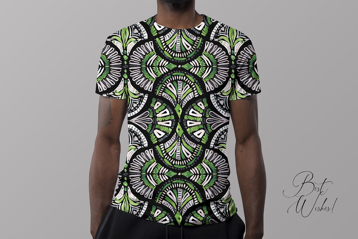 Tribal Geometrical Seamless Pattern, a Pattern Graphic by SirenaArt (Photo 10 of 10)