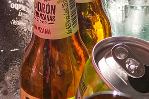 Beer bottles on table after casual gathering, a Food & Drink Photo by DanFLCreativo