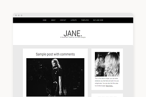 Jane Simple WordPress Theme