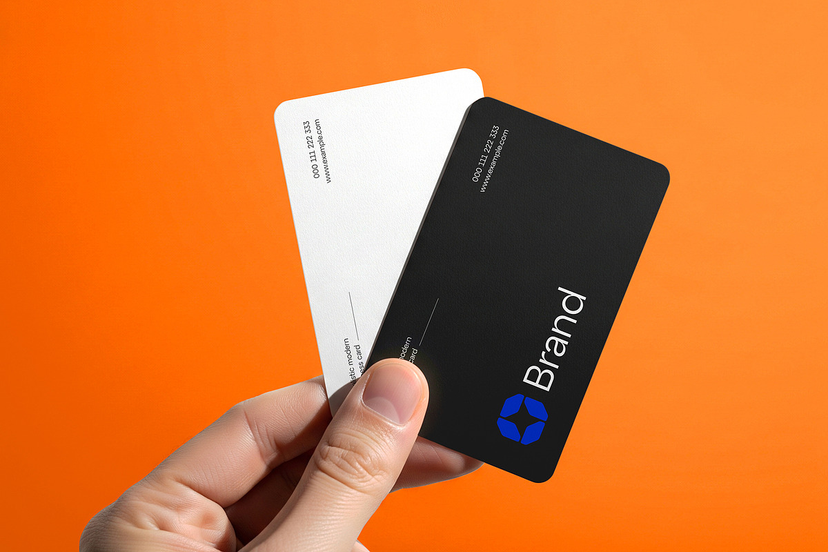 Modern Business Card Mckup Set, a Product Mockup by graphypix (Photo 1 of 4)