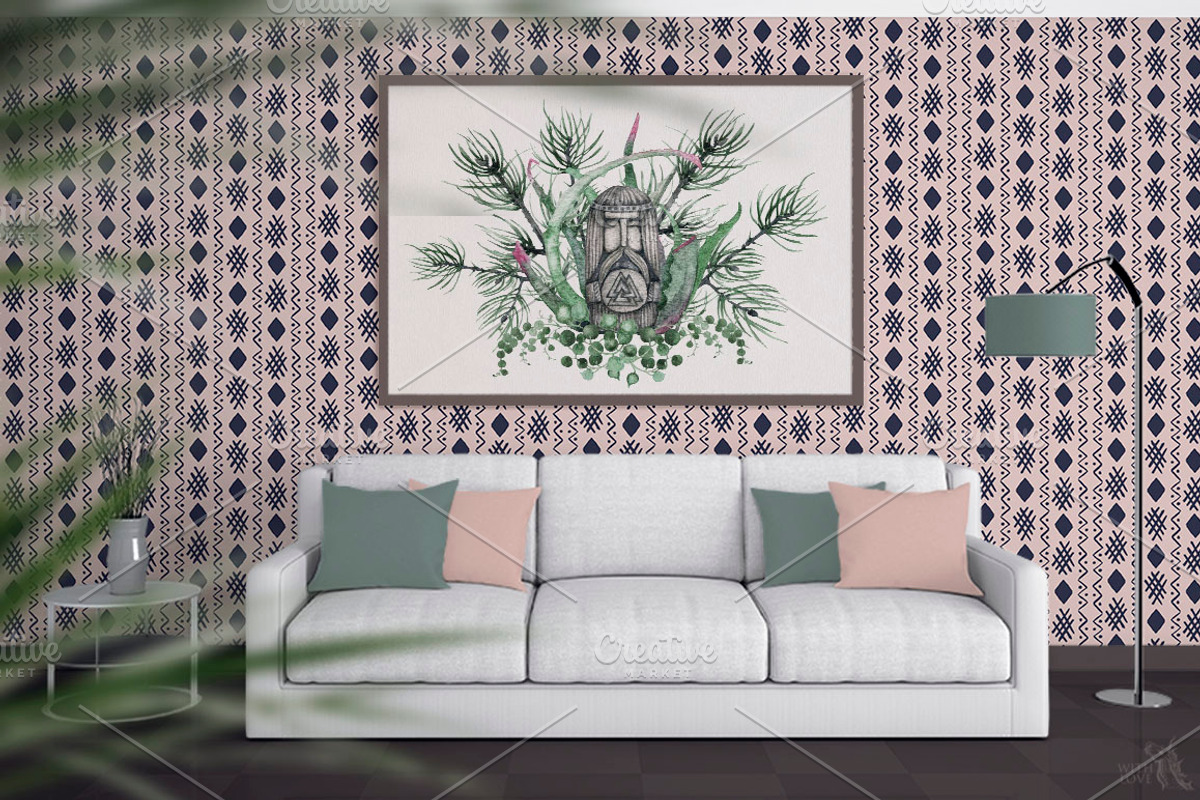 Watercolor Scandinavian Succulents, an Illustration by Fluffy Unicorn (Photo 8 of 11)