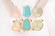 Jewelry Stones Logos and Patterns, a Branding & Logo Template by Design Crafts (Thumbnail 6 of 11)