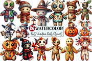 Autumn Voodoo Doll Clipart, an Illustration by Rose Art (Thumbnail 1 of 8)