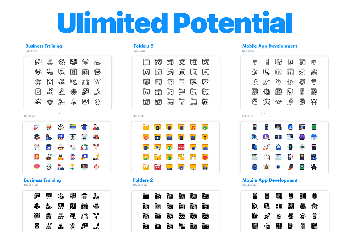 110,000+ Juicy Icons Pro Bundle, an Outline Icon by Juicy Icons (Photo 6 of 6)
