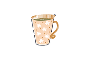 Vintage Tea Cup Doodle Set, an Object Illustration by Eighteen Studio (Thumbnail 2 of 6)