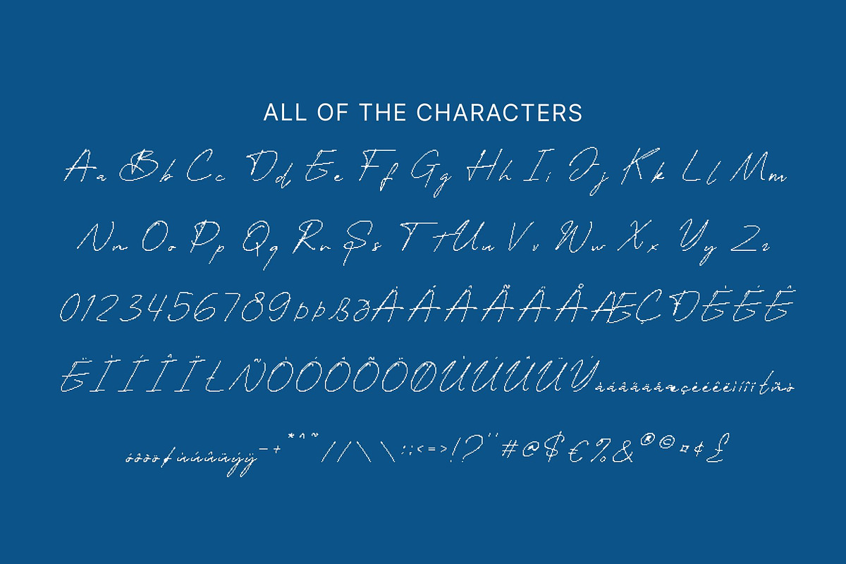 CS Sonya Pixel, a Script Font by Craft Supply Co. (Photo 8 of 8)