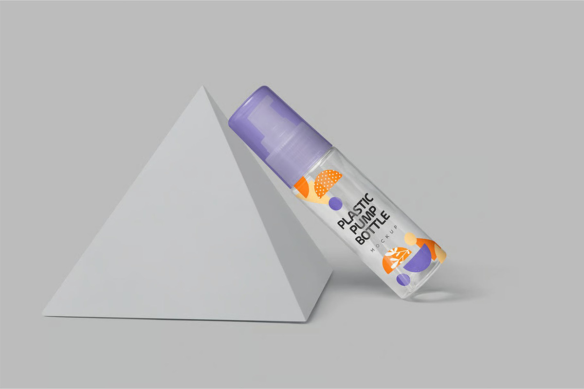 Plastic Airless Pump Bottle Mockups, a Product Mockup by megostudi0 (Photo 5 of 7)