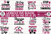 Workout Svg Bundle, an Object Graphic by CrexoraLab (Thumbnail 1 of 9)