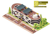 Isometric city map elements, an Object Graphic by tele52 (Thumbnail 45 of 72)