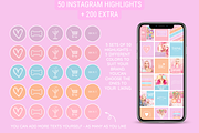 Bright Pastel Instagram Templates, a Social Media Template by SunshineStudioBoutique (Thumbnail 8 of 10)
