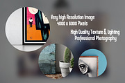 Minimalist Poster Mock Up Bundle, an Advertising Mockup by Pixel Place (Thumbnail 6 of 11)
