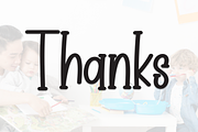Baby School | Script Font, a Script Font by Scratchones (Thumbnail 8 of 8)