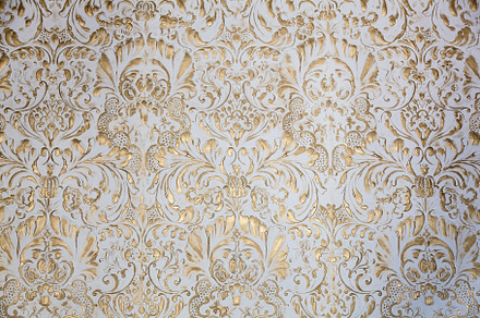 Background with various patterns of white and golden color for design, a Background Photo by Photostock