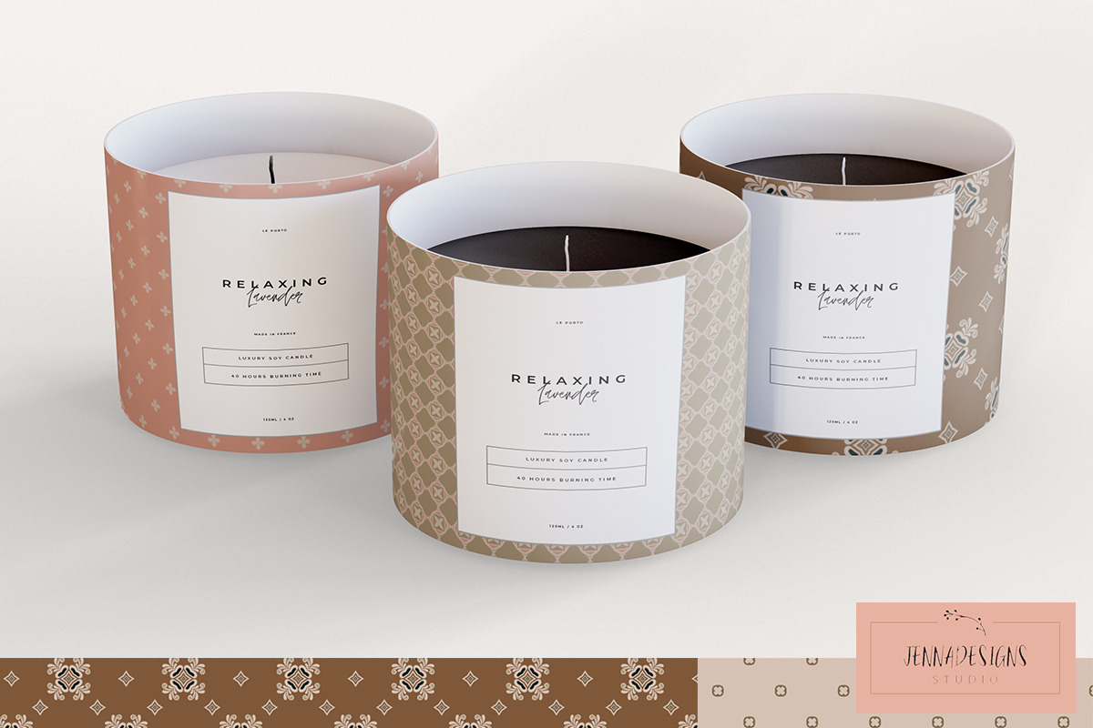 Trendy Bohemian Pattern Collection, a Pattern Graphic by Jennadesigns (Photo 6 of 8)
