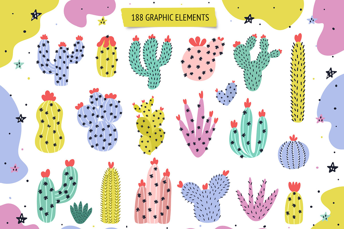 Oh Llama Graphic Pack, an Animal Illustration by Gulnara Sabirova (Photo 6 of 22)