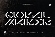 Global Maker - Techno Serif Font, a Serif Font by 177Studio (Thumbnail 1 of 8)