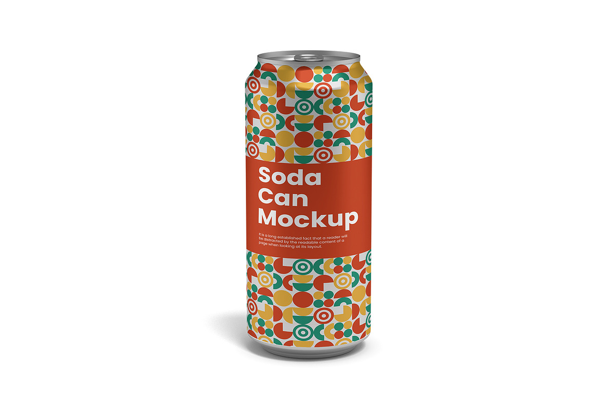 Soda Can Mockup, a Product Mockup by Mockupfit (Photo 2 of 3)